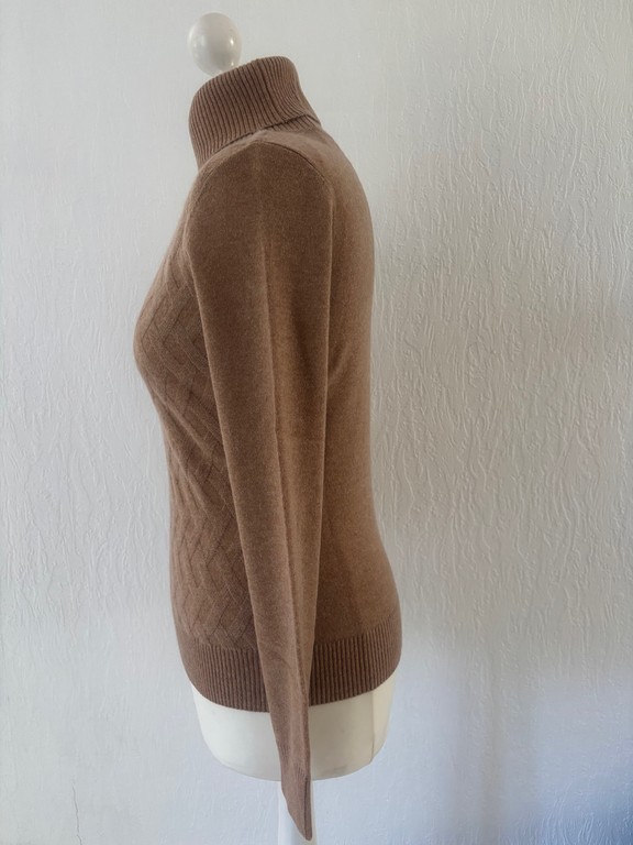 roulé torsades 100% cechemire détail V