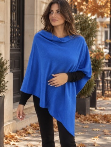 poncho light bleu 89