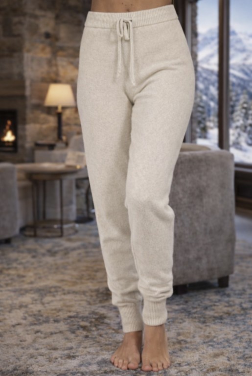 jogger femme 100% cachemire Mongolie