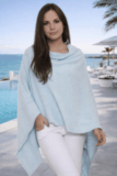 poncho femme cachemire